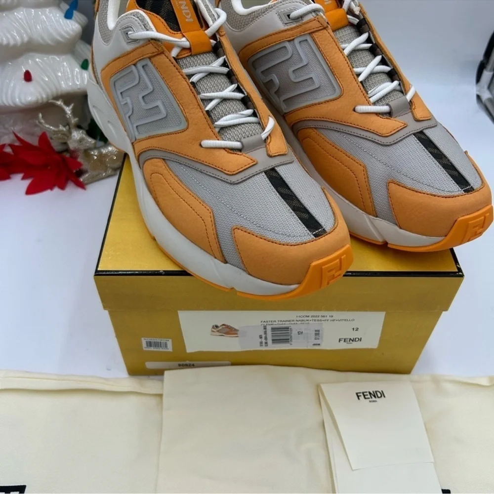 Fendi vibrant orange